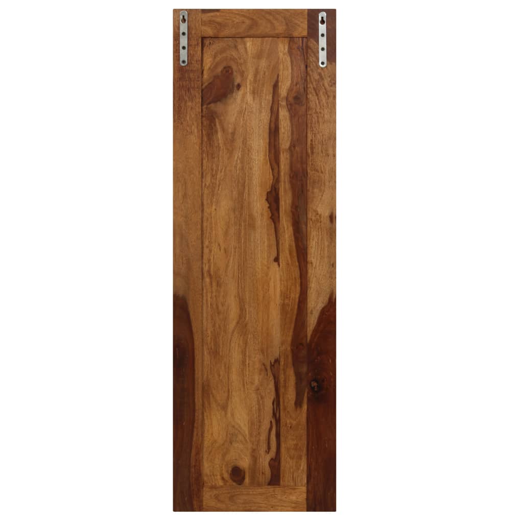 Percheros 2 unidades de madera maciza de acacia