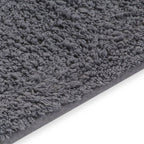 Conjunto de alfombras de baño de tela 2 piezas gris