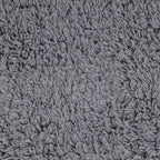 Conjunto de alfombras de baño de tela 2 piezas gris
