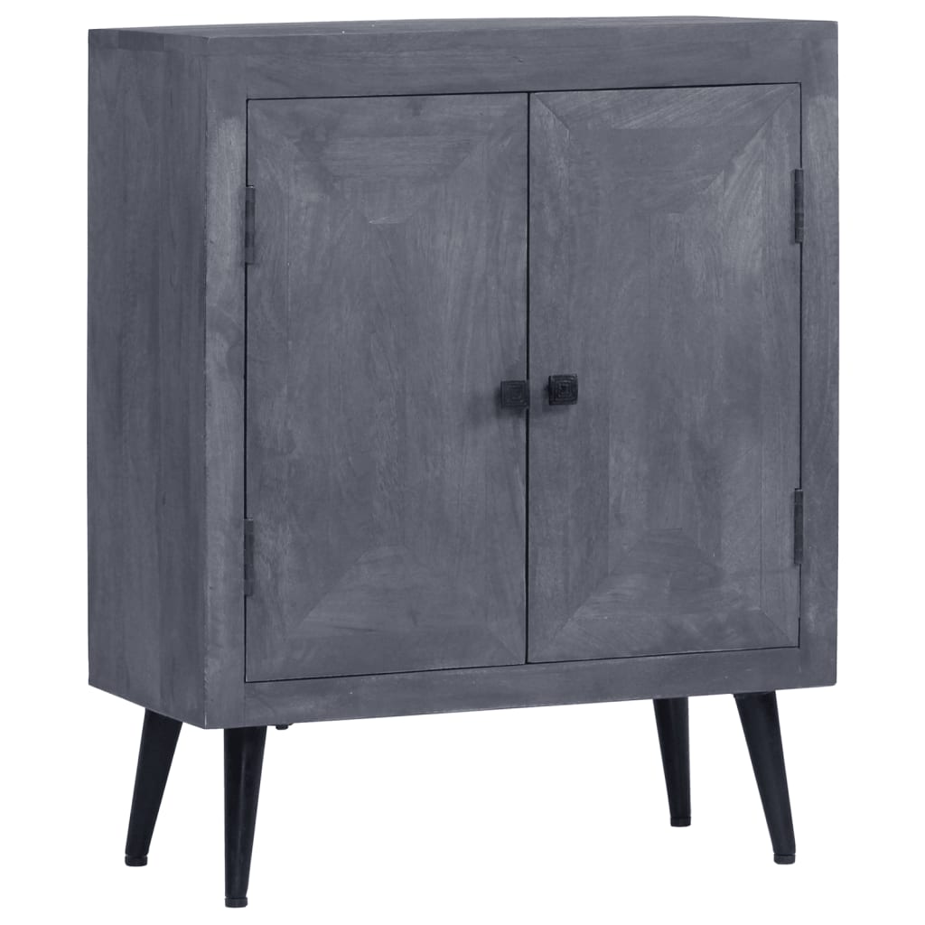 Aparador de madera maciza de mango 60x30x76 cm