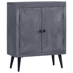 Aparador de madera maciza de mango 60x30x76 cm