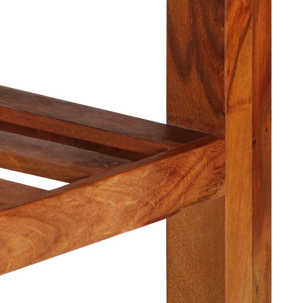 Aparador con 3 cajones madera maciza 110x30x80 cm