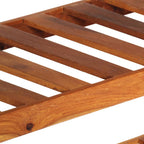 Aparador con 3 cajones madera maciza 110x30x80 cm