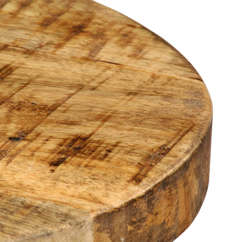 Taburetes de barra de cocina 2 unidades madera maciza de mango