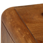 Mesa de centro de madera maciza acacia 95x40x45 cm
