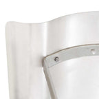 Sombrerete de chimenea de acero inoxidable 40 x 40 x 36 cm