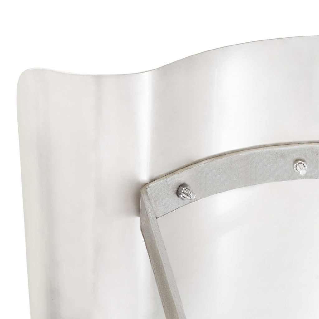 Sombrerete de chimenea de acero inoxidable 40 x 40 x 36 cm