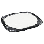 Carro remolque esparcidor de sal PVC y acero 125x74x79 cm 45 L