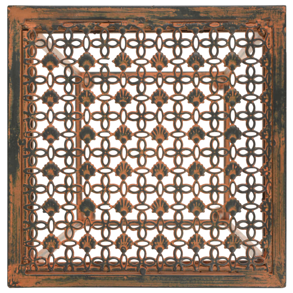 Juego de soportes de planta 3 pzas estilo vintage metal oxidado