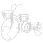 Soporte de plantas con forma de bicicleta metal estilo vintage