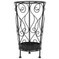 Vintage style metal umbrella stand 26x46 cm black