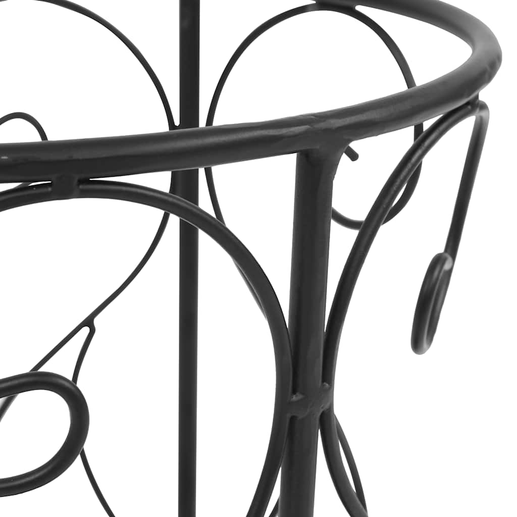 Paragüero estilo vintage metal 26x46 cm negro