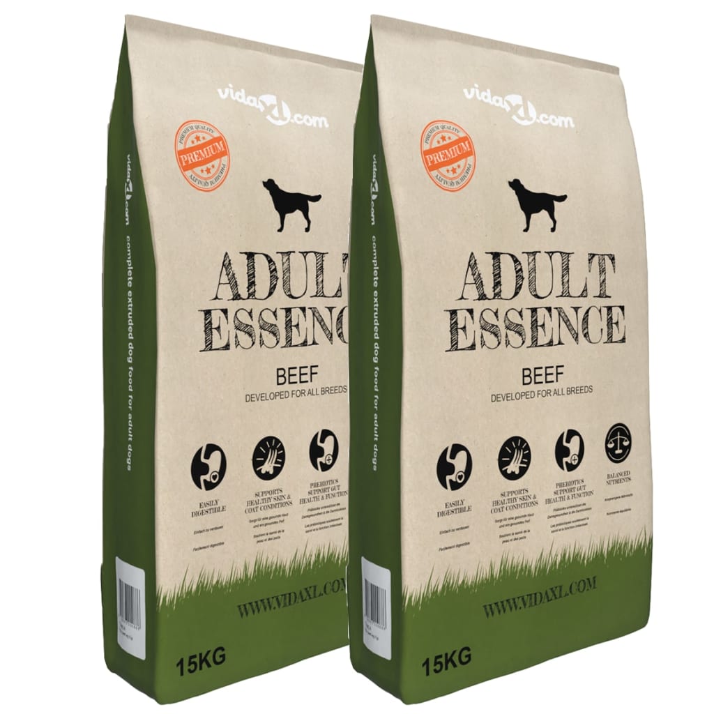 Comida seca para perro premiumd Adult Essence Beef 15 kg