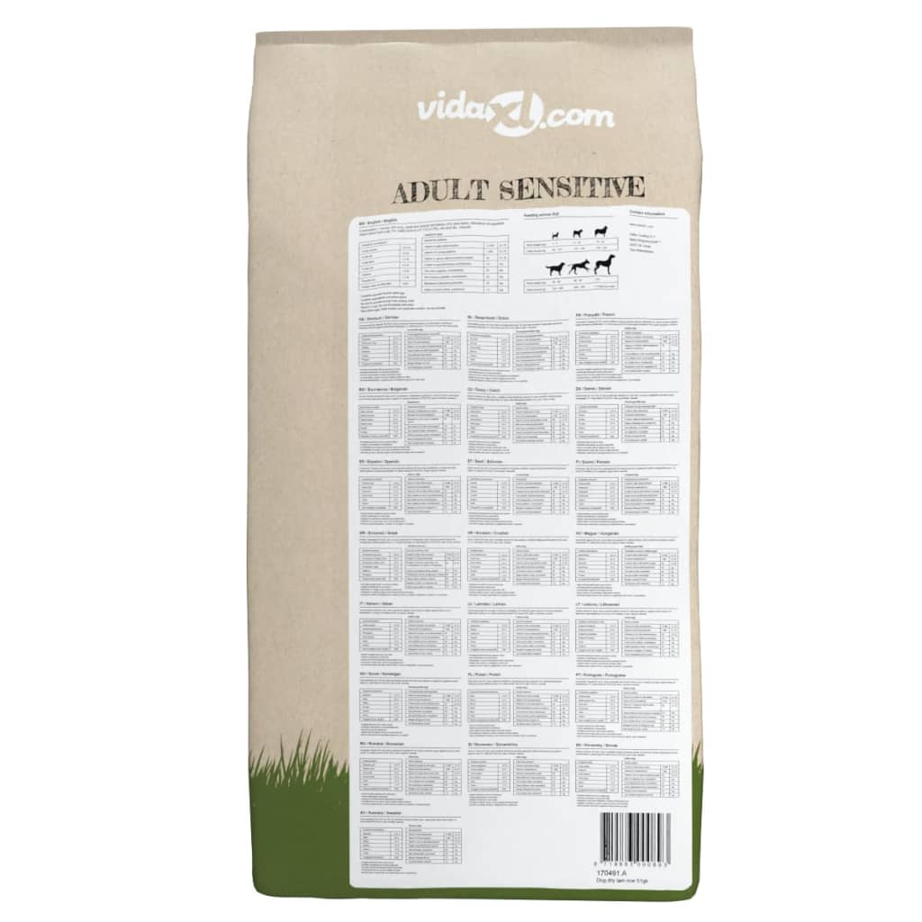Comida seca para perro Adult Sensitive Lamb & Rice 2 Uds 30 kg