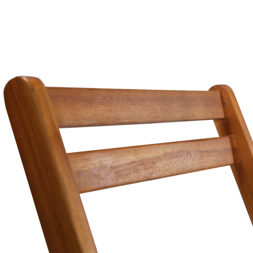 Sillas de bistró 2 unidades madera maciza de acacia
