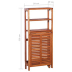 Juego de bistró plegable de 3 piezas madera maciza de acacia