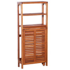 Juego de bistró plegable de 3 piezas madera maciza de acacia