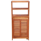 Juego de bistró plegable de 3 piezas madera maciza de acacia