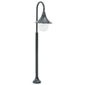 Farola de jardín aluminio verde oscuro E27 120 cm