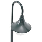 Farola de jardín aluminio verde oscuro E27 120 cm