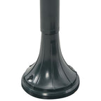 Farola de jardín aluminio verde oscuro E27 120 cm