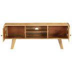 Mueble para TV de madera maciza de mango 120x30x45 cm