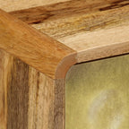 Mueble para TV de madera maciza de mango 120x30x45 cm