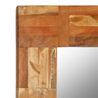 Espejo de pared de madera maciza reciclada 60x120 cm