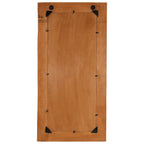 Espejo de pared de madera maciza reciclada 60x120 cm