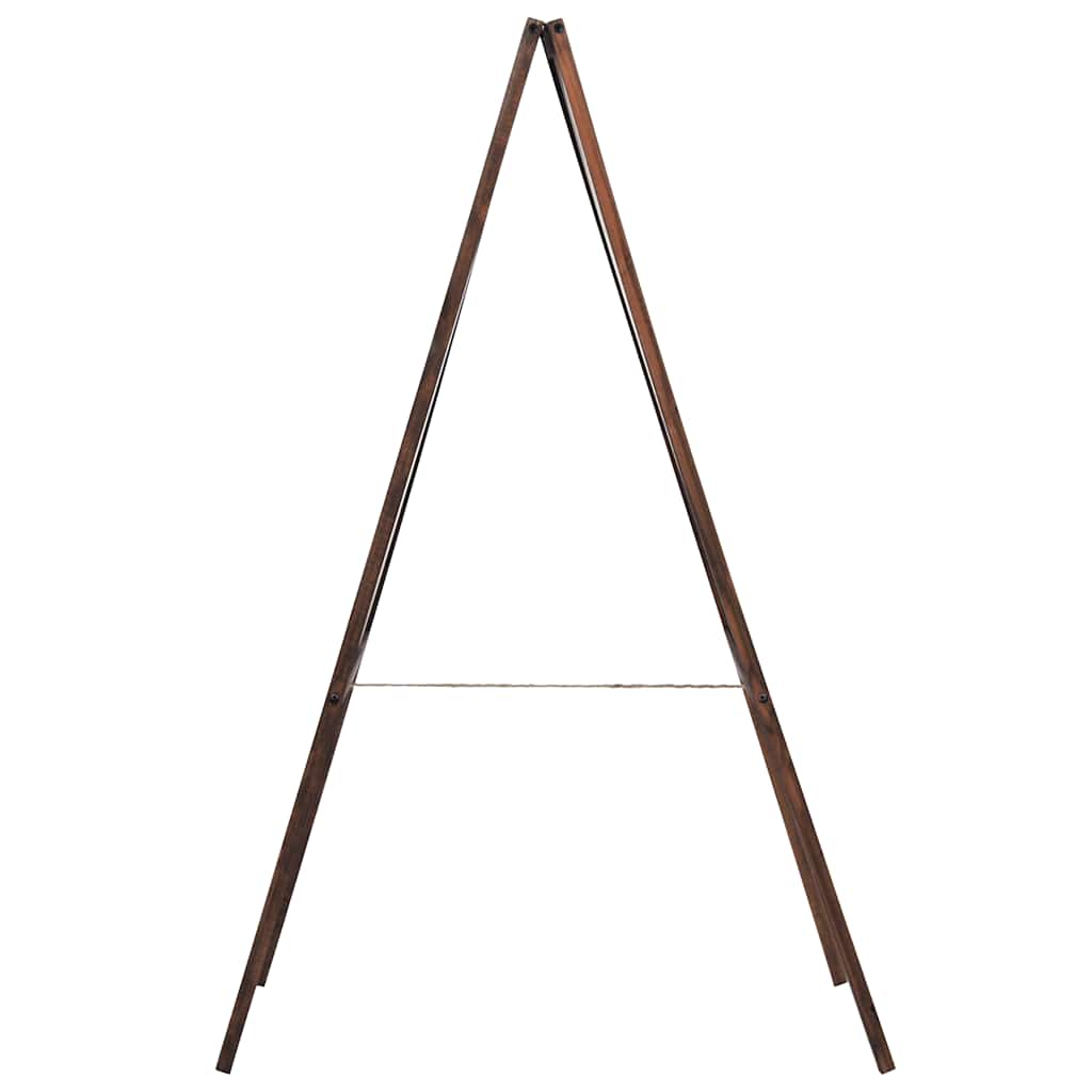 Pizarra de pie de doble cara madera de cedro 40x60 cm
