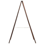 Pizarra de pie de doble cara madera de cedro 40x60 cm