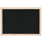 Pizarra de pared de madera de cedro 40x60 cm