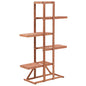 Soporte para plantas de madera de cedro 86x36x139 cm