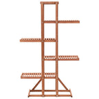 Soporte para plantas de madera de cedro 86x36x139 cm