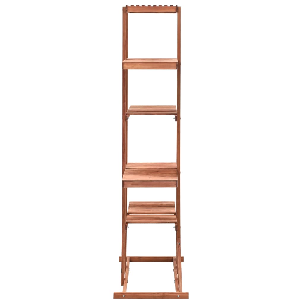 Soporte para plantas de madera de cedro 86x36x139 cm