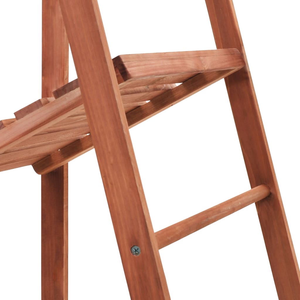 Soporte para plantas de madera de cedro 45x40x145 cm