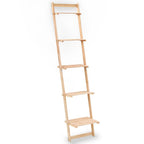 Estante de pared escalera madera de cedro 41,5x30x176 cm