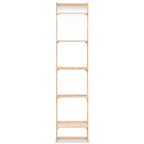 Estante de pared escalera madera de cedro 41,5x30x176 cm