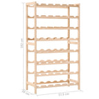 Botellero de madera de cedro 57,5x28x102 cm