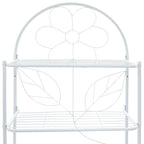 Estante para inodoro blanco 60x33x174 cm