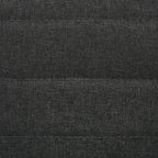 Sillas de comedor 2 unidades tela gris oscuro