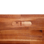 Arriate de madera de acacia 100x50x50 cm