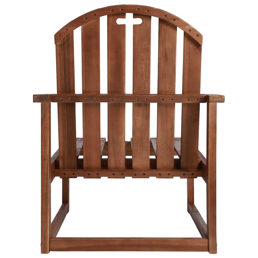 Sillones de jardín 2 uds madera acacia maciza