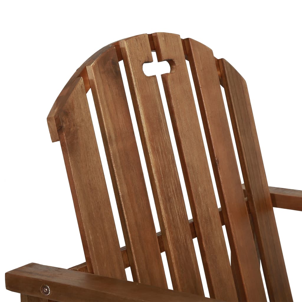 Sillones de jardín 2 uds madera acacia maciza