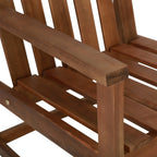 Sillones de jardín 2 uds madera acacia maciza