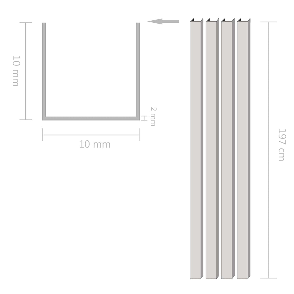 Moldura Aluminio