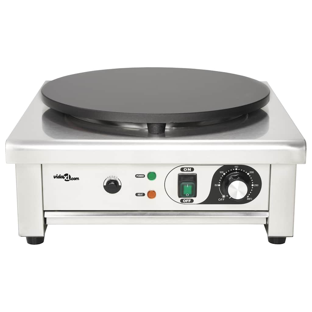 Crepera con bandeja extraíble 40 cm 3000 W