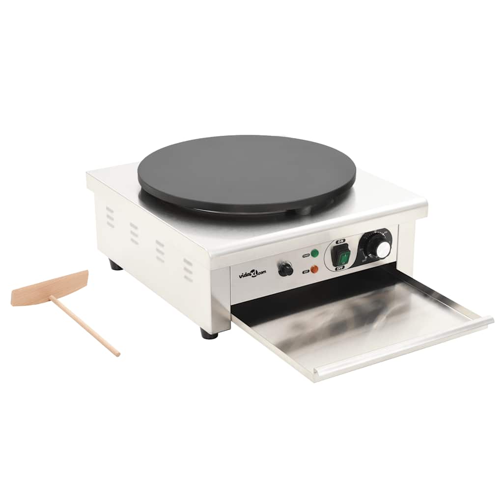Crepera con bandeja extraíble 40 cm 3000 W