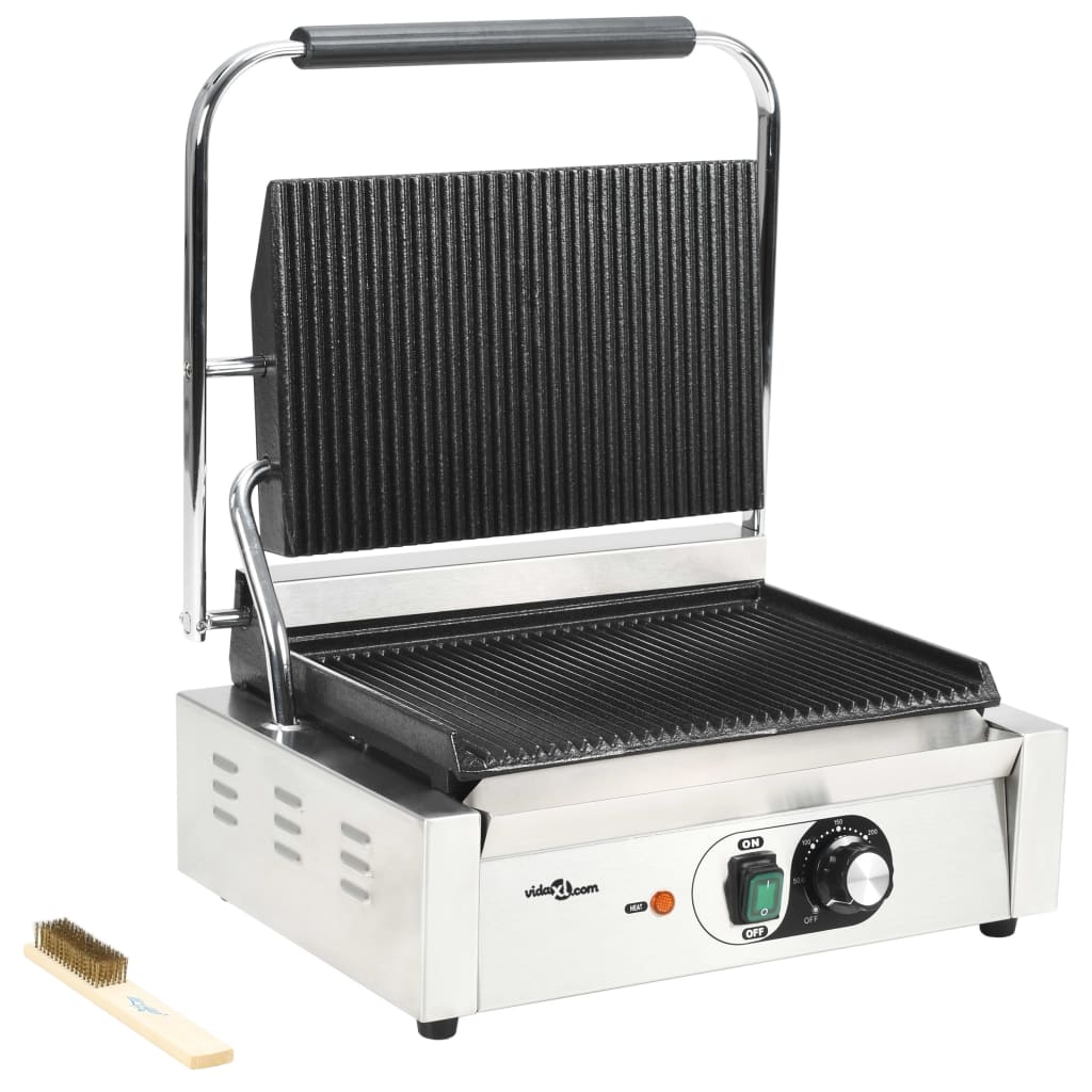 Grill parrilla estriada 2200 W 43x30,5x20 cm