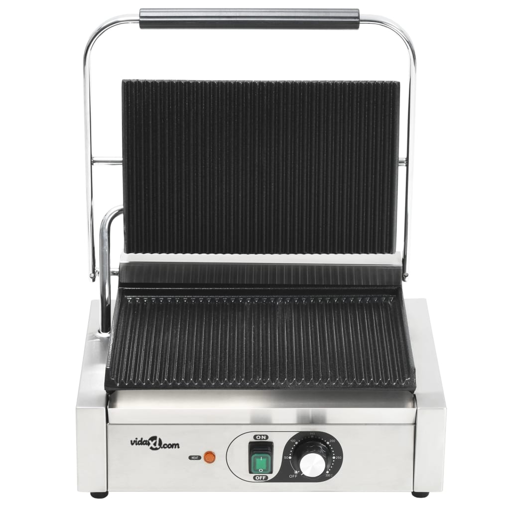 Grill parrilla estriada 2200 W 43x30,5x20 cm